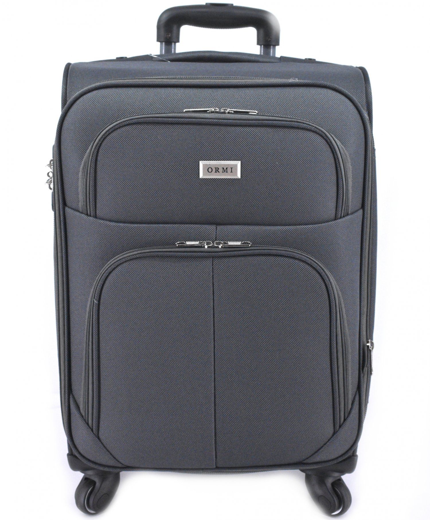 Cestovní textilní palubní kufr Ormi (S) 45l tmavě šedá 214 (S)