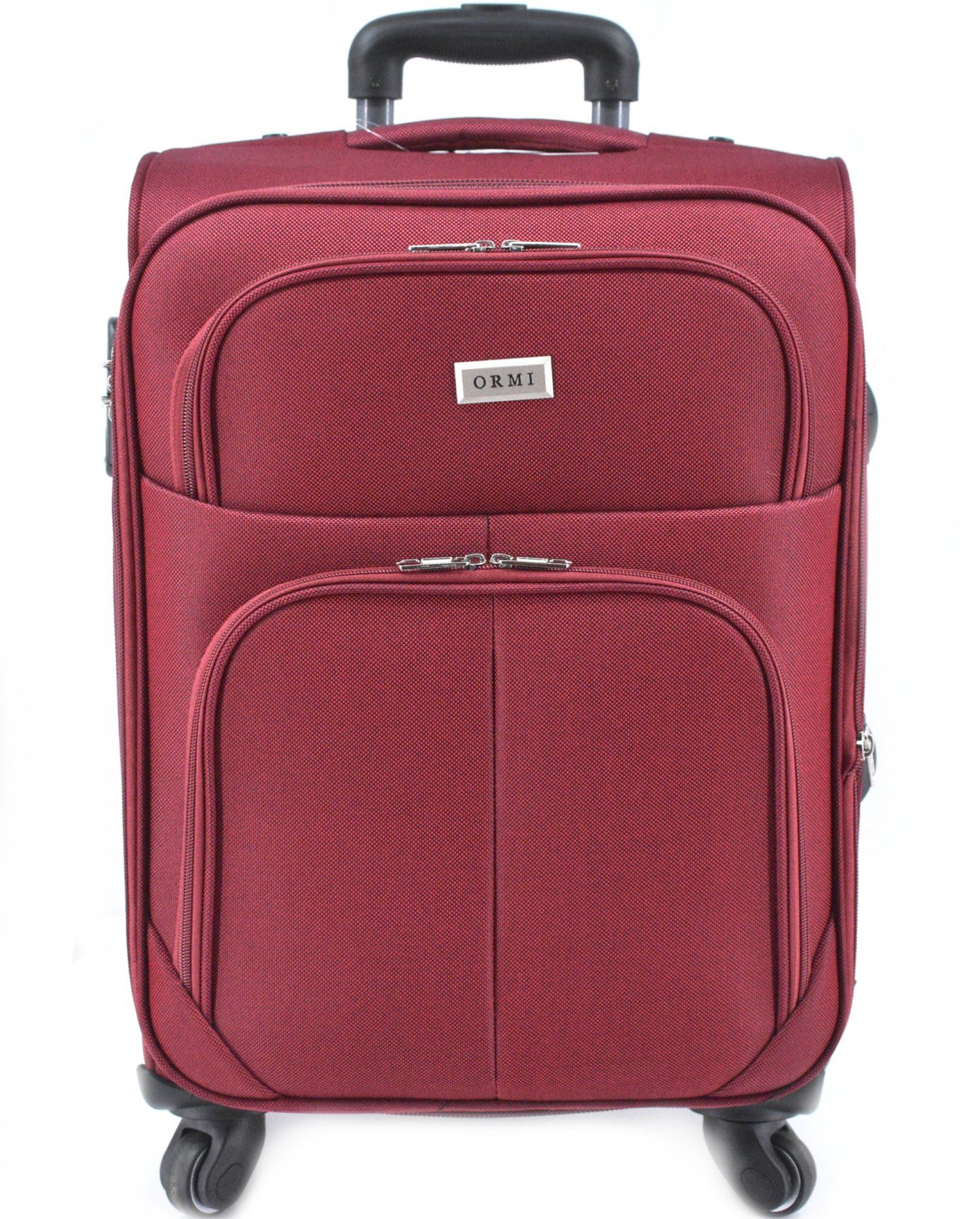 Cestovní textilní kufr Ormi (L) 100l vínová 214 (L)