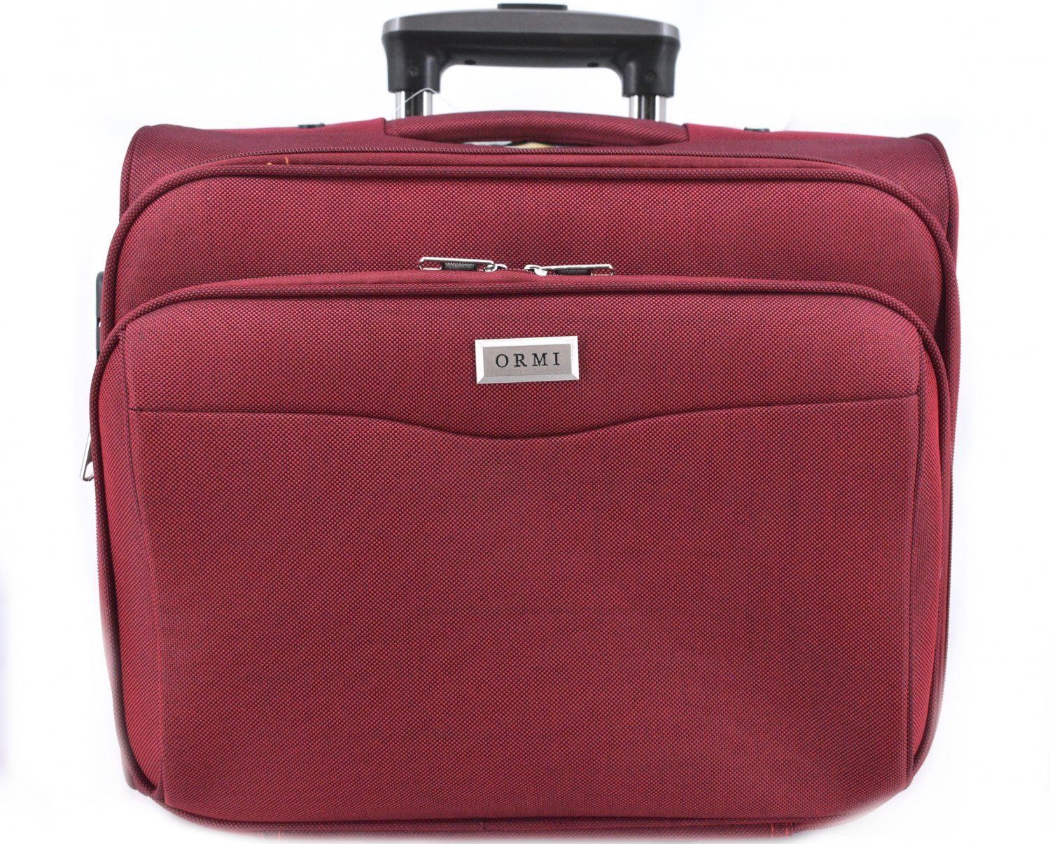 Pilotní textilní kufr vínová 5801