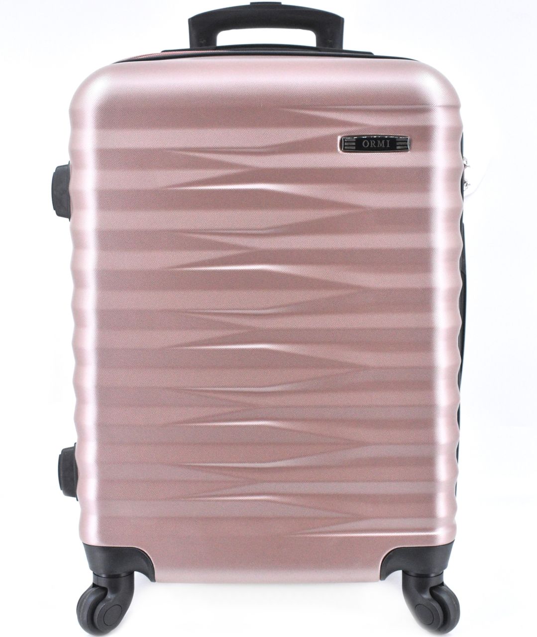 Cestovní kufr skořepinový Ormi (L) 90l světle růžová 1910 (L)