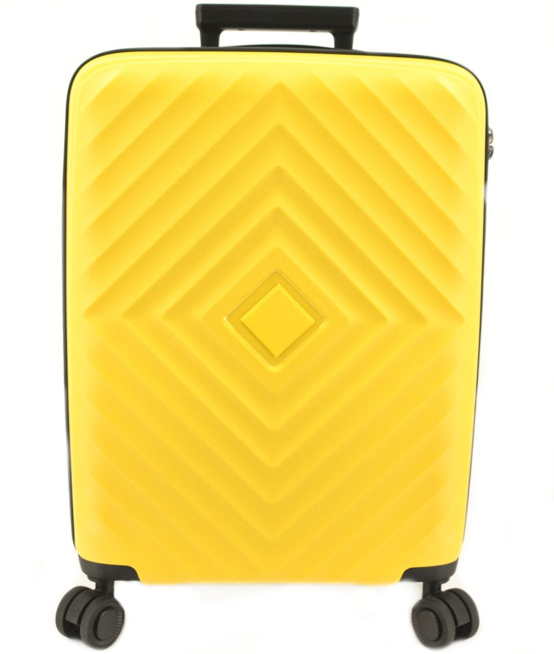 Cestovní kufr skořepinový PP - (M) 60l žlutá 108PP (M)