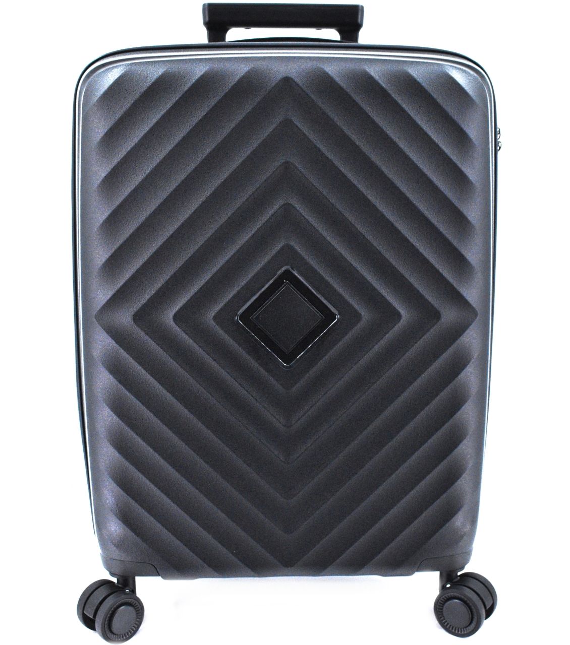 Cestovní kufr skořepinový PP - (L) 90l černá 108PP (L)