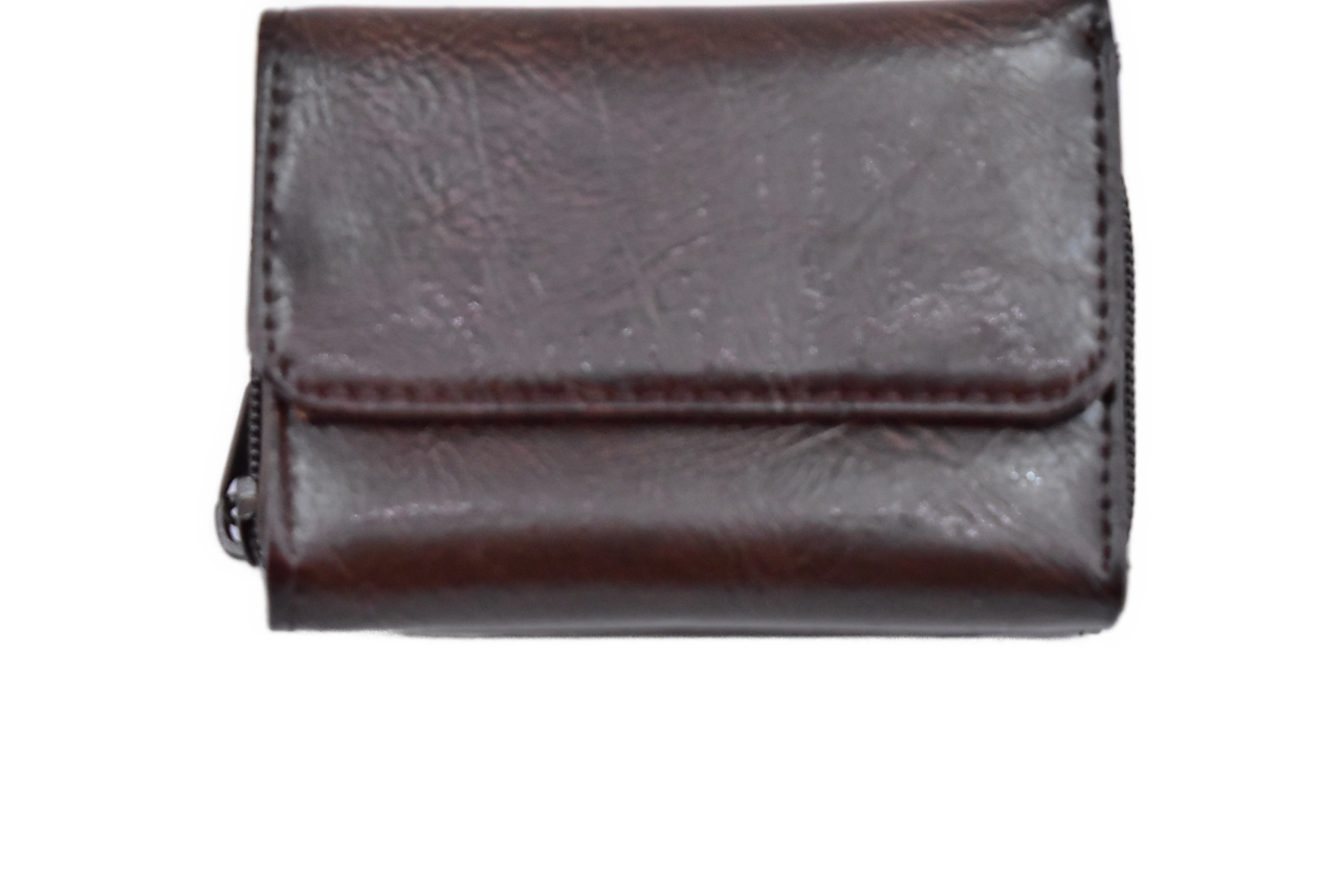 Dámská peněženka - tmavě hnědá 0081