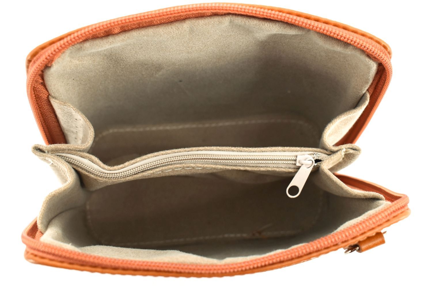 Dámská malá kožená kabelka crossbody Arteddy - lossosová
