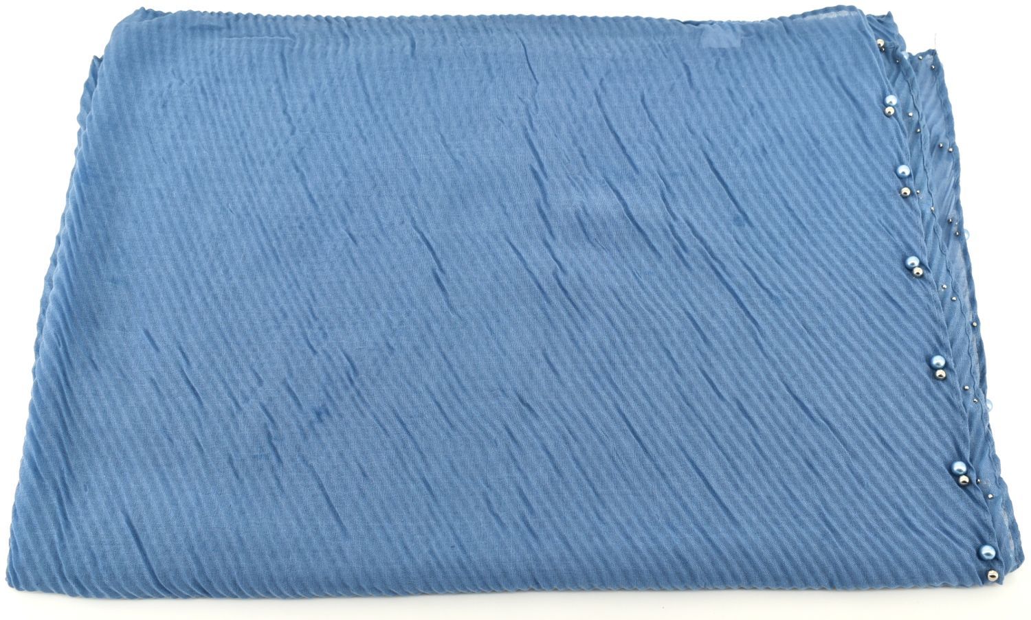 Dámský šátek s perličkami Arteddy  - modrá