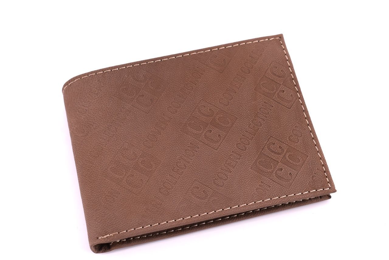Pánská kožená peněženka Coveri Collection - béžová 31749