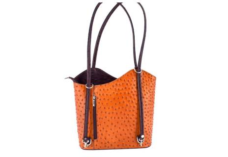 Dámská kožená kabelka/batůžek Arteddy