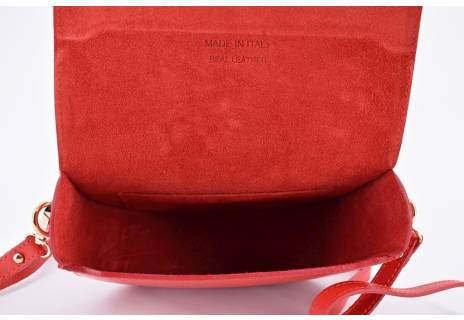 Dámská kožená kabelka crossbody Arteddy