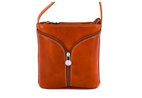 Dámská kožená kabelka crossbody Arteddy