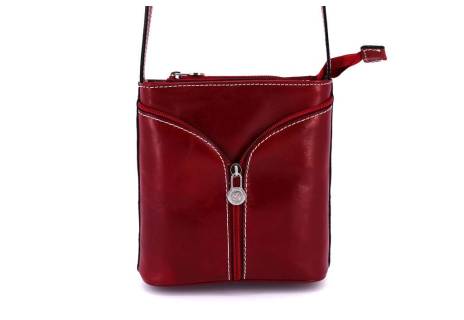 Dámská kožená kabelka crossbody Arteddy