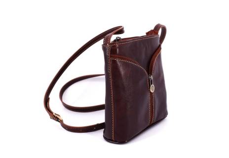 Dámská kožená kabelka crossbody Arteddy