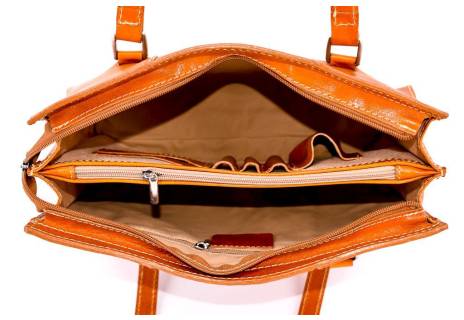 Dámská kožená kabelka Arteddy