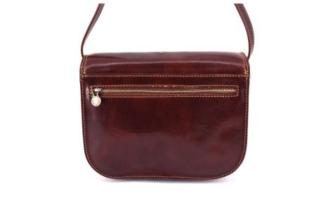 Dámská velká kožená kabelka lovecká Arteddy