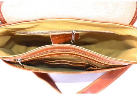 Kožená taška přes rameno crossbody