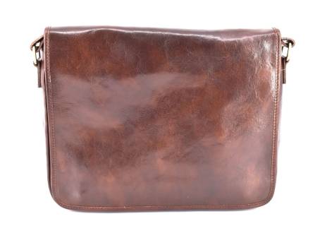 Kožená taška s klopnou Arteddy