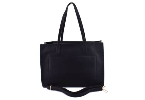 Dámská kabelka - černá/bílá