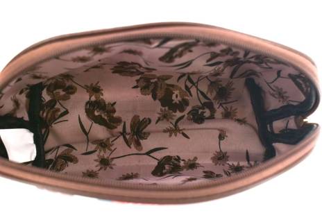 Dámská/dívčí kosmetická etue (S) hnědá