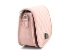 Dámská kožená kabelka crossbody Arteddy - růžová