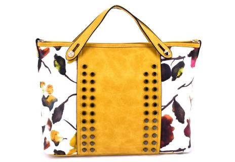 Dámská kabelka květovaná