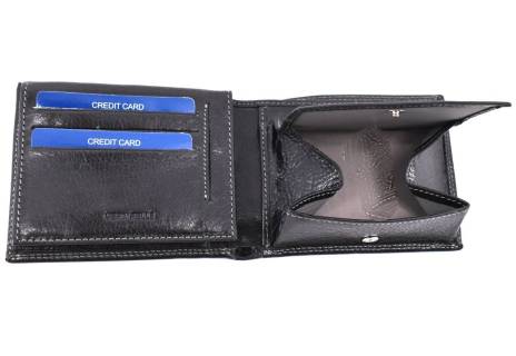 Pánská kožená peněženka Coveri Collection - černá