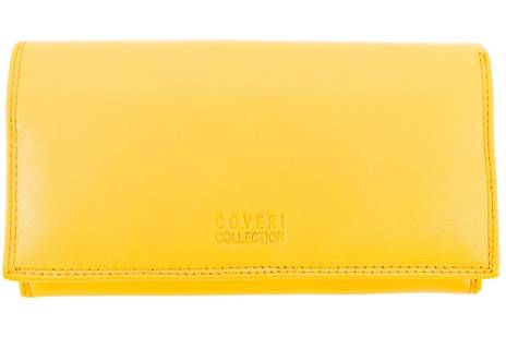 Dámská kožená peněženka Coveri Collection - hnědá