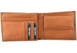 Pánská kožená peněženka Coveri Collection - hnědá