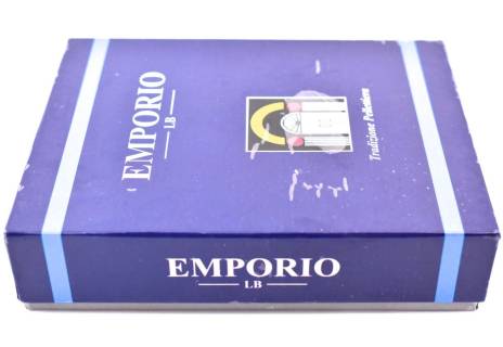 Pánská kožená peněženka Emporio - černá