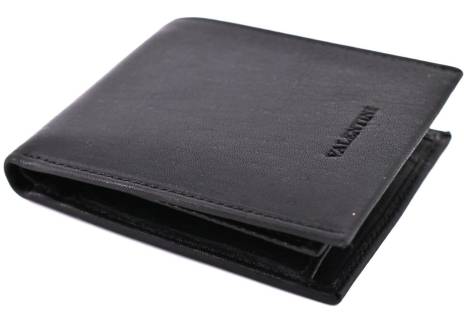 Pánská kožená peněženka Valentini - černá