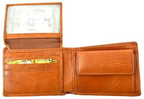 Pánská kožená peněženka Arteddy - camel