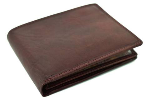 Pánská kožená peněženka Arteddy - tmavě hnědá