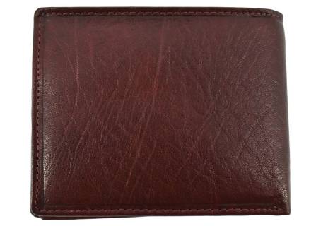 Pánská kožená peněženka Arteddy - tmavě hnědá