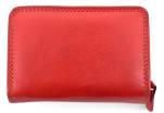 Dámská kožená peněženka Arteddy - červená