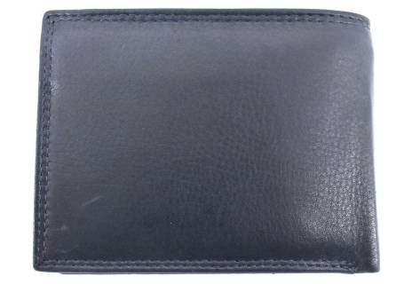 Pánská kožená peněženka na šířku Arteddy - tmavě modrá