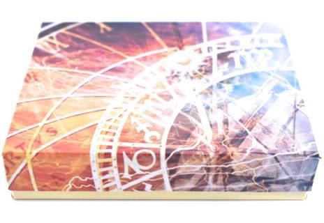 Pánská malá kožená peněženka na šířku Arteddy - černá