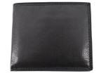 Pánská malá kožená peněženka na šířku Arteddy - černá