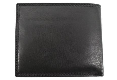 Pánská malá kožená peněženka na šířku Arteddy - černá