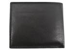 Pánská malá kožená peněženka na šířku Arteddy - černá
