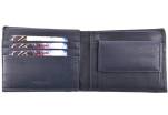 Pánská kožená peněženka na šířku Arteddy - tmavě modrá
