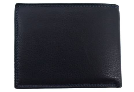 Pánská kožená peněženka na šířku Arteddy - tmavě modrá