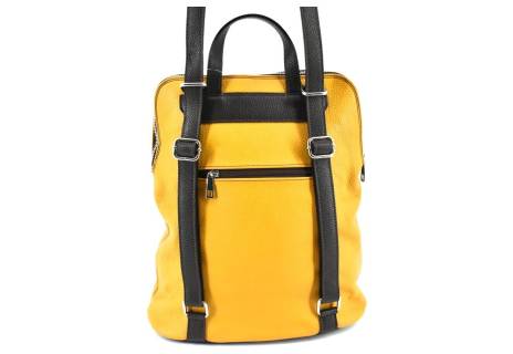 Dámský kožený batoh a kabelka v jednom /Arteddy