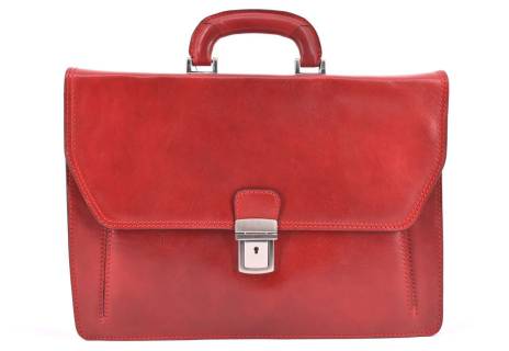 Kožená aktovka Arteddy - 2 komorová