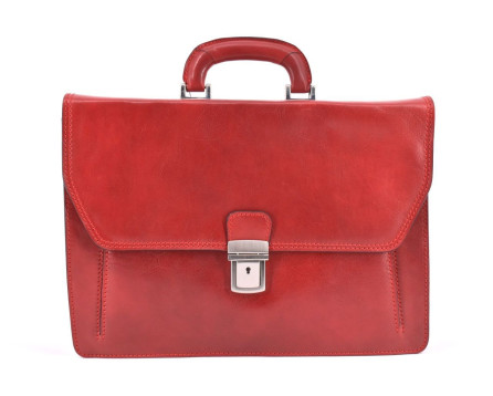 Kožená aktovka Arteddy - 2 komorová