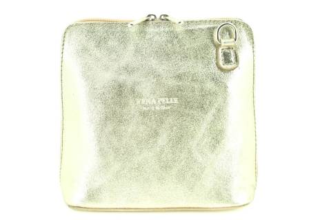 Dámská malá kožená kabelka crossbody Arteddy