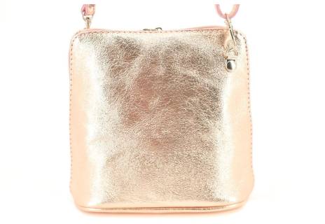 Dámská malá kožená kabelka crossbody Arteddy