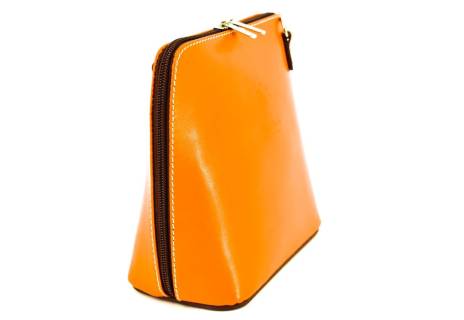 Dámská malá kožená kabelka crossbody Arteddy