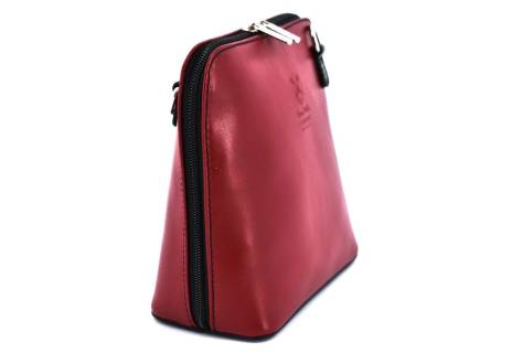 Dámská malá kožená kabelka crossbody Arteddy