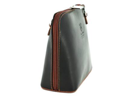 Dámská malá kožená kabelka crossbody Arteddy