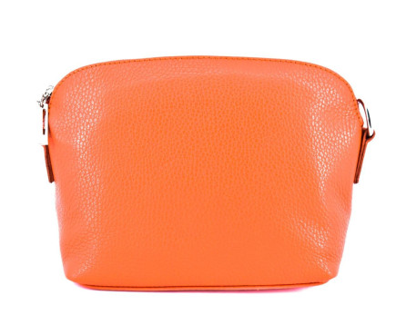 Dámská malá kožená kabelka crossbody Arteddy - cihlová