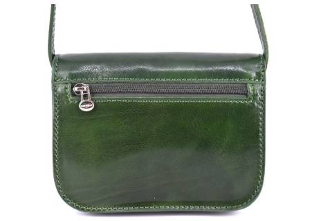 Dámská malá kožená kabelka crossbody (lovecká)  Arteddy