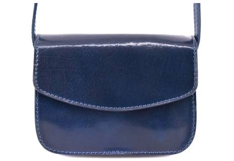 Dámská malá kožená kabelka crossbody (lovecká)  Arteddy